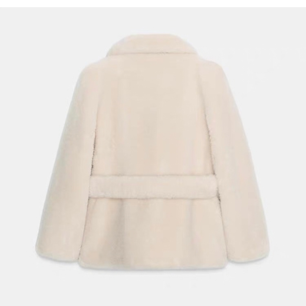 Faux Fur Belted Coat /Бэлэн/