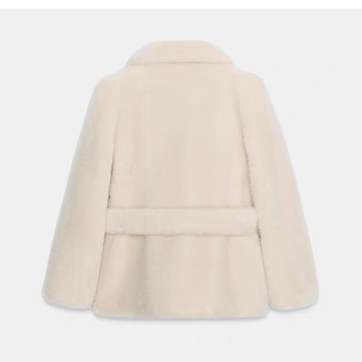 Faux Fur Belted Coat /Бэлэн/