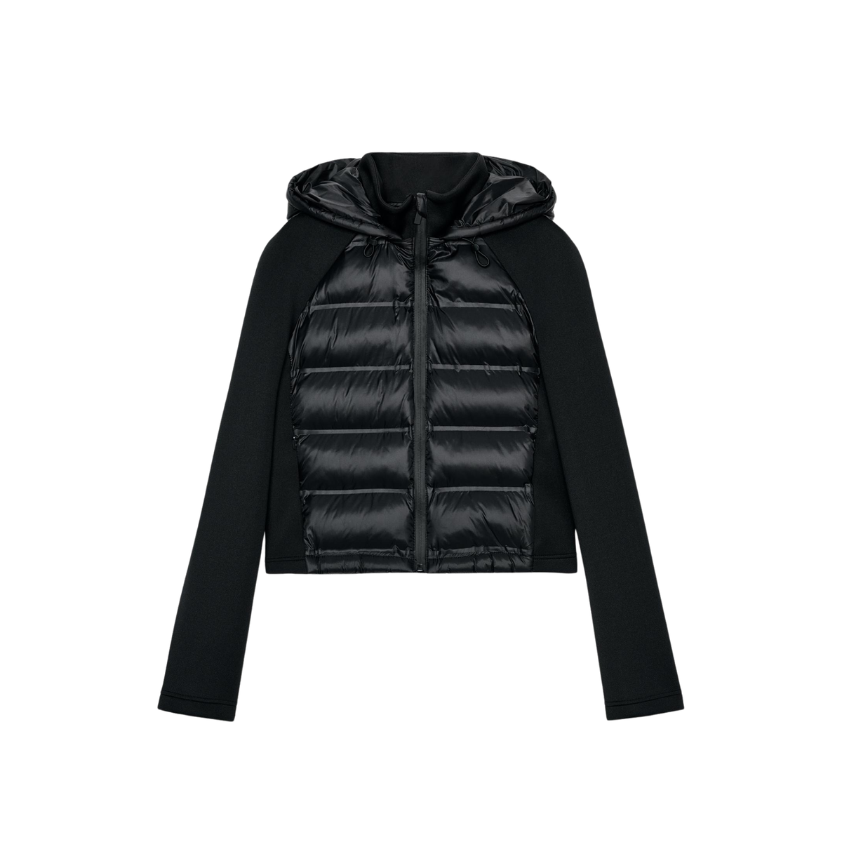 Detachable Hood Quilted Jacket