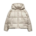 Faux Leather Puffer Jacket /Бэлэн/