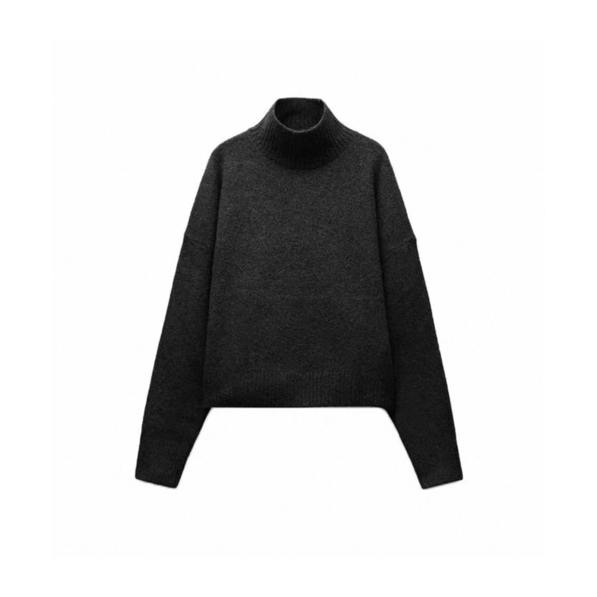 Plain Knit Turtleneck Sweater /Pre-Order/