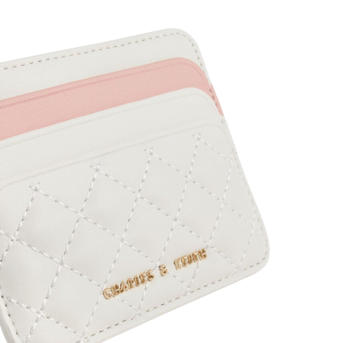 Quilted Card Holder /CHARLES & KEITH/
