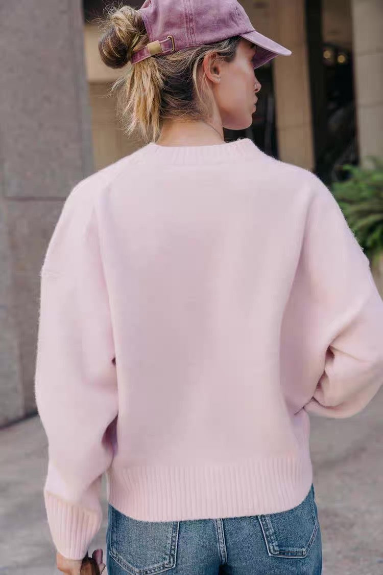 Light Pink Knit Sweater /БЭЛЭН/