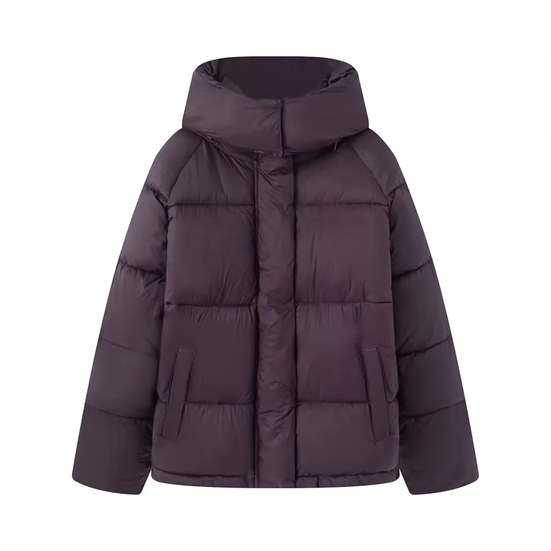 Plum Puffer Jacket /Бэлэн/