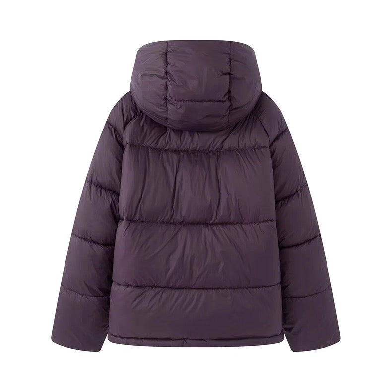 Plum Puffer Jacket /Бэлэн/