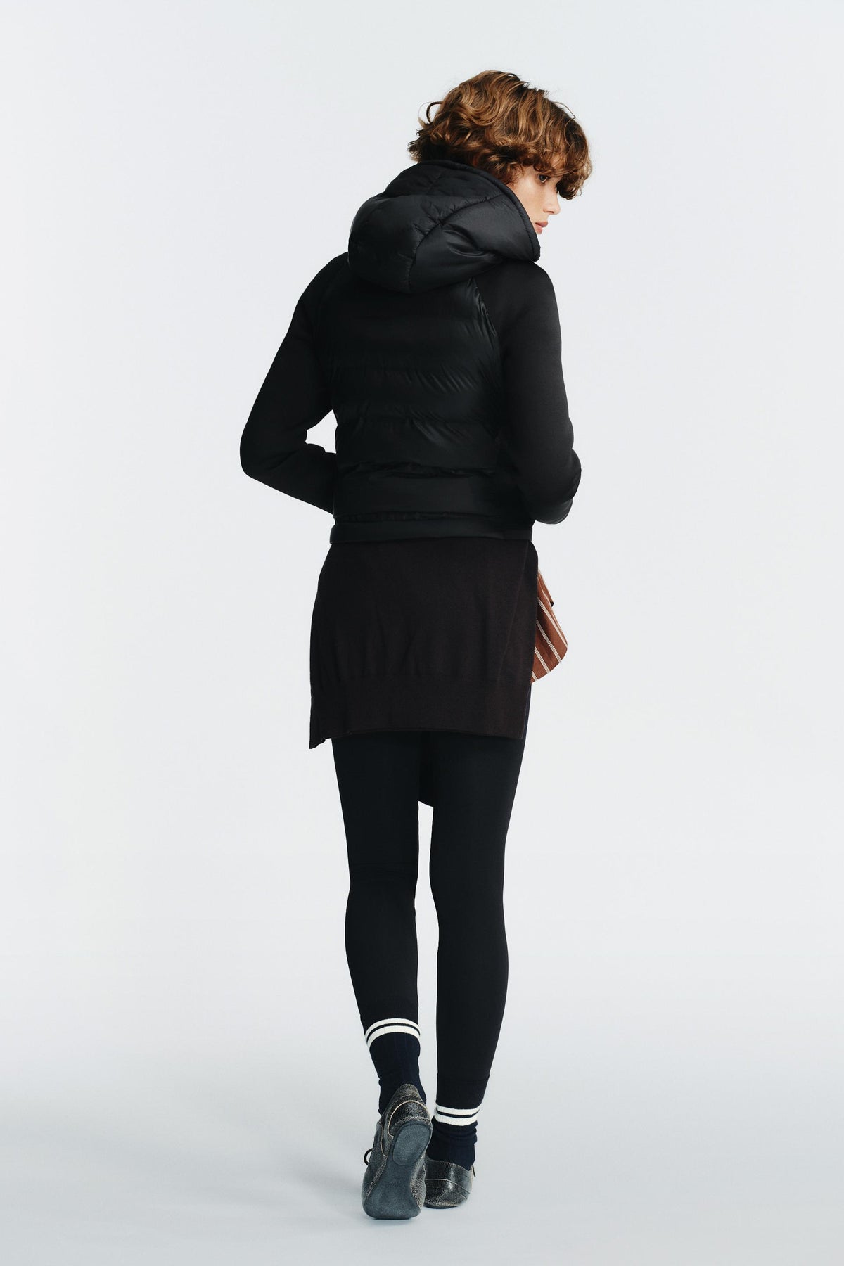 Detachable Hood Quilted Jacket