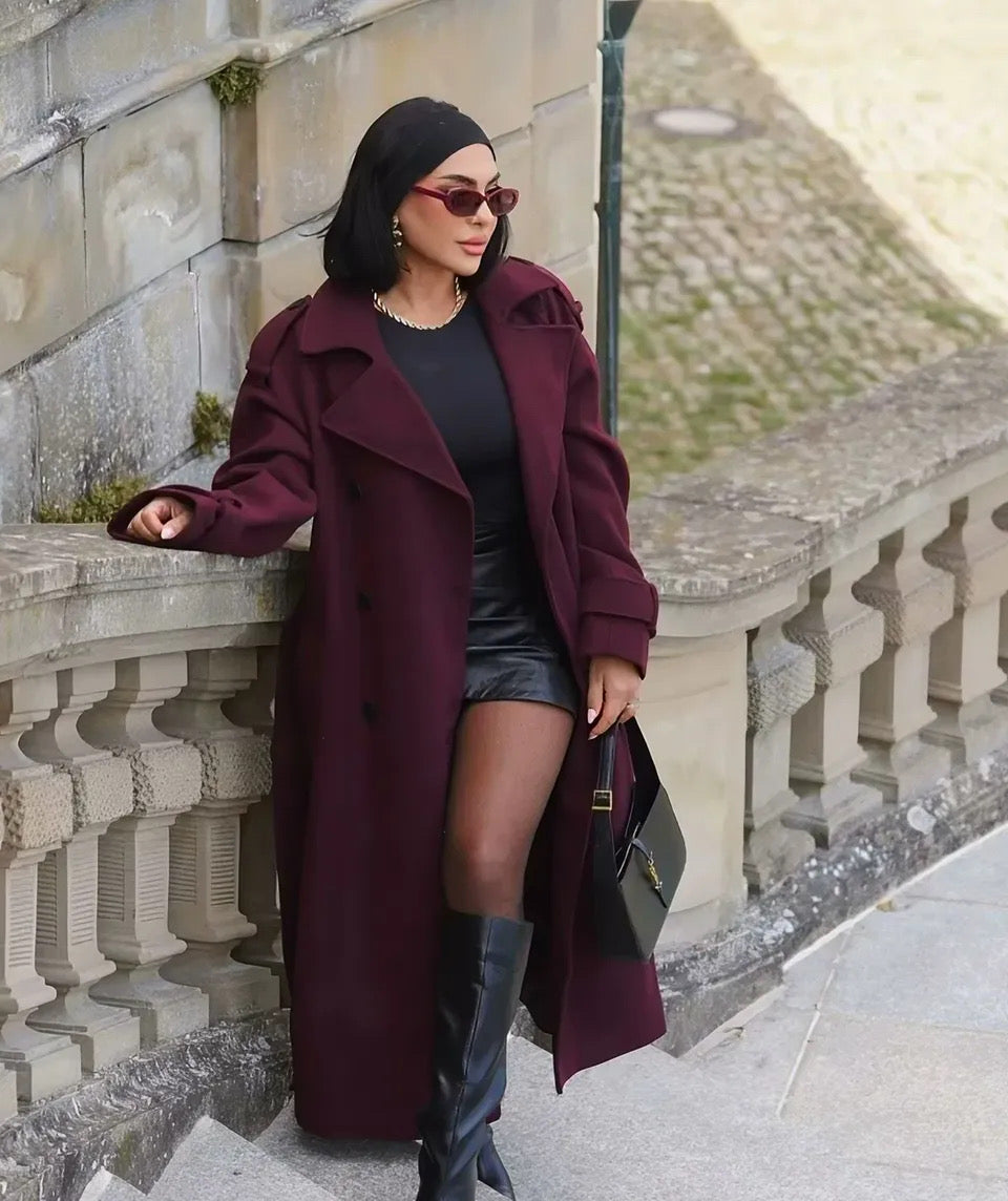 Zara Belted Long Coat /Pre-Order/