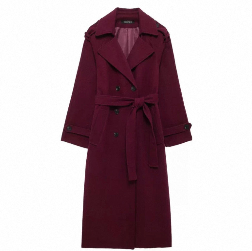 Zara Belted Long Coat /Pre-Order/