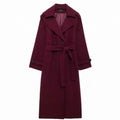 Zara Belted Long Coat /Pre-Order/