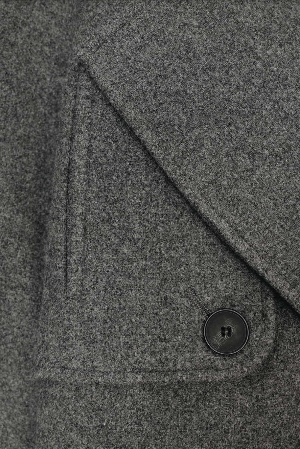 Double-Breasted Belted Coat With Tabs