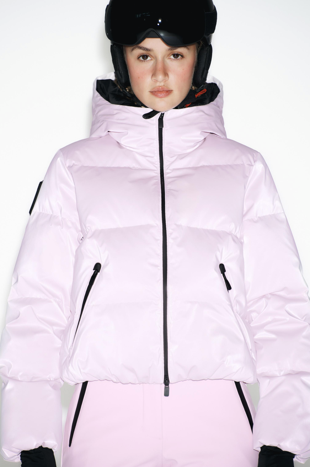 Powder Pink Ski Puffer Set
